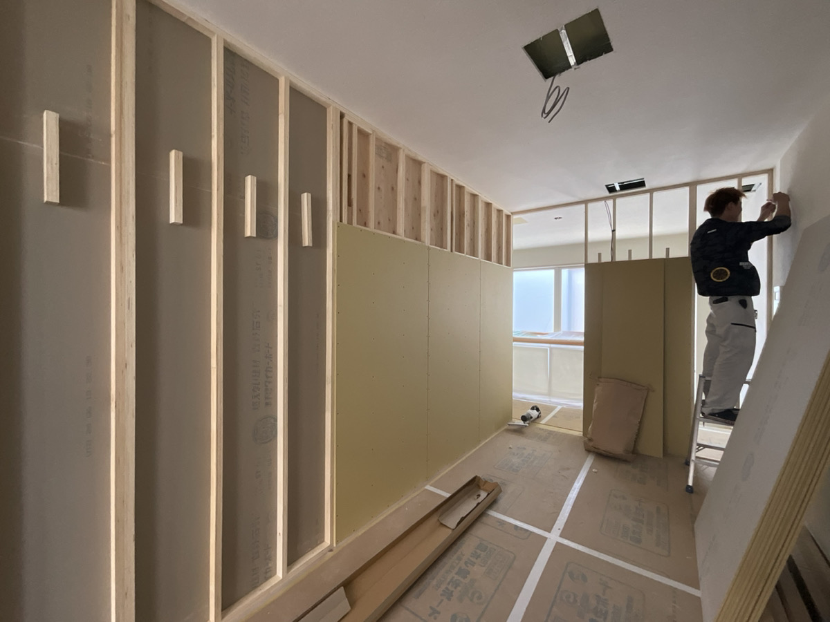 間仕切り壁造作リノベーション【西区T様邸】 | 広島のリノベーション 「箱デコ HACODECO」