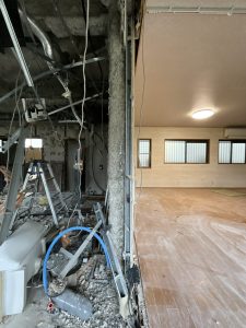 マンションの戸境壁