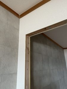 壊しすぎない解体の和室一部