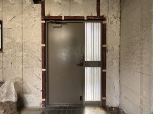 大工工事の下準備