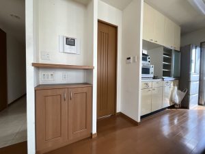 解体前キッチン裏