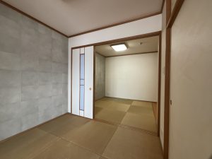 マンションリノベーション解体前の和室