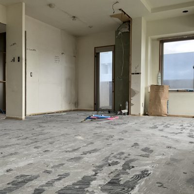 マンションリノベーション解体後