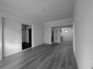 リノベーション前の室内(LDK)