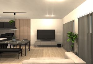 LDKの完成イメージパース