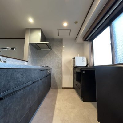 リフォーム後のキッチン空間