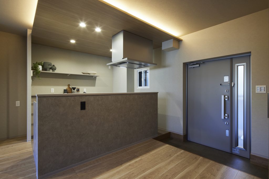 リノベーション後のキッチン空間