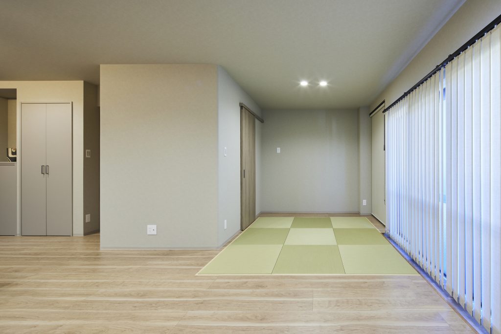 リノベーション後のリビング空間