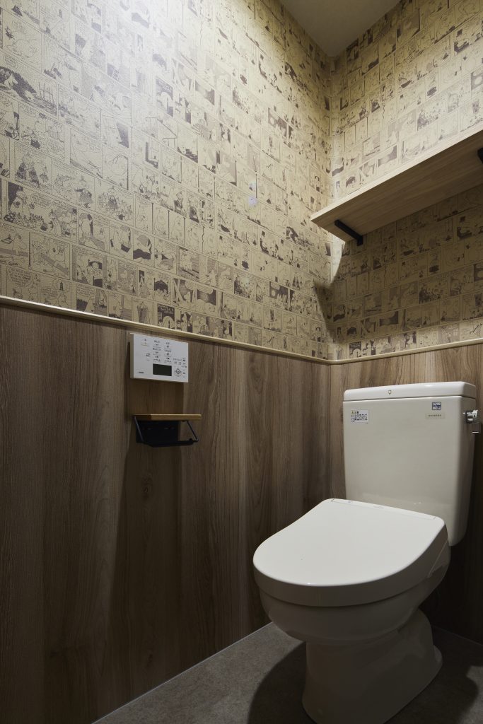 リノベーション後のトイレ