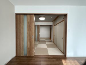 リノベーション後の和室