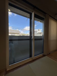 内窓(インプラス)を設置した様子