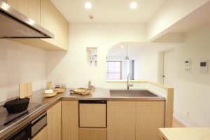 キッチンリフォーム後の空間