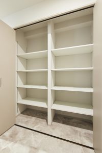 リノベーション後にできた収納スペース