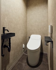 リフォーム後のトイレ空間