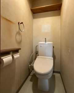 リフォーム前のトイレ空間