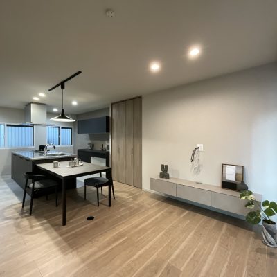 リノベーション後のLDK空間