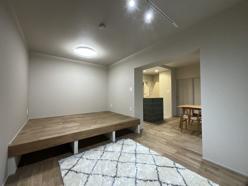 リビングの小上りの様子