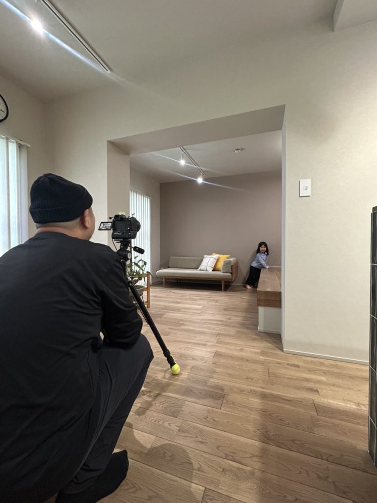 写真撮影の様子