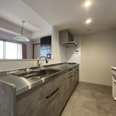 リフォーム後のキッチン空間