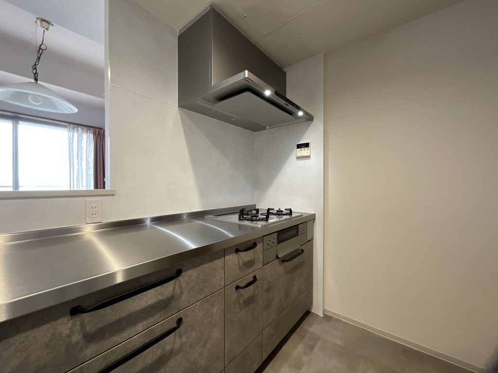 リフォーム後のキッチンコンロまわり