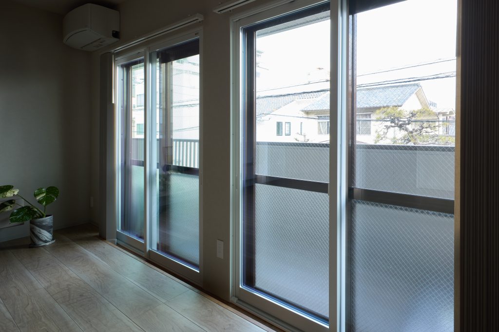 内窓設置後の窓