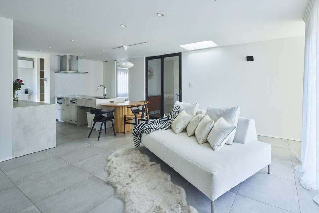 洗練された上質なリビング空間