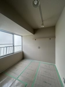 内装工事の様子