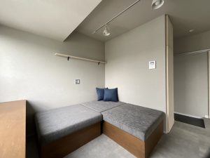 造作したソファベッド